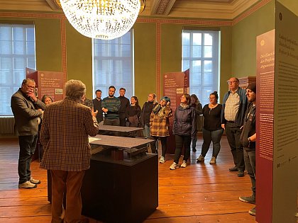 Session in der Zentralen Kustodie der Universität Halle