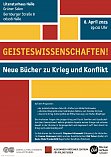 Buchprsentation Geisteswissenshaften!