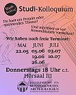 Studi-Kolloquium Sommersemester 2025