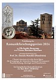 Verleihung Romanikforschungspreis 2024
