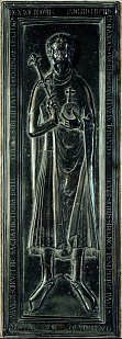 Grabplatte Rudolf von Rheinfelden